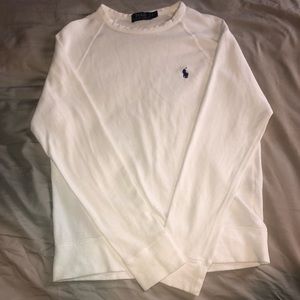 White long sleeve Polo by Ralph Lauren men’s shirt